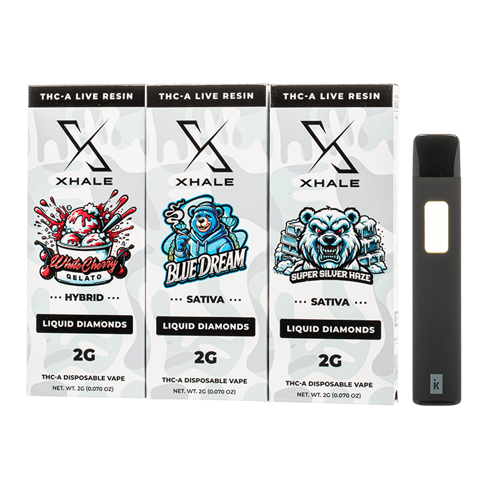 Xhale THCA Live Resin Disposable 3G
