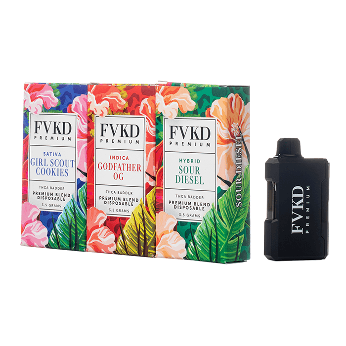 FVKD Exotics THCA Premium Blend Disposable 3.5G
