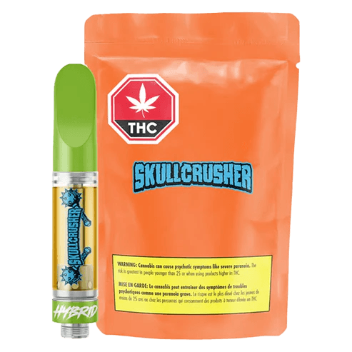 Skullcrusher Iced Raspberry Melted Diamond Vape Cartridge 0.45g